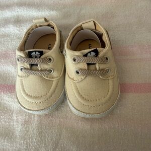 Lucky Brand Beige Canvas Dress Shoes